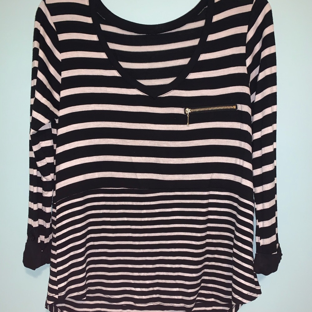 striped top